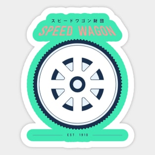 Speed Wagon Foundation Sticker